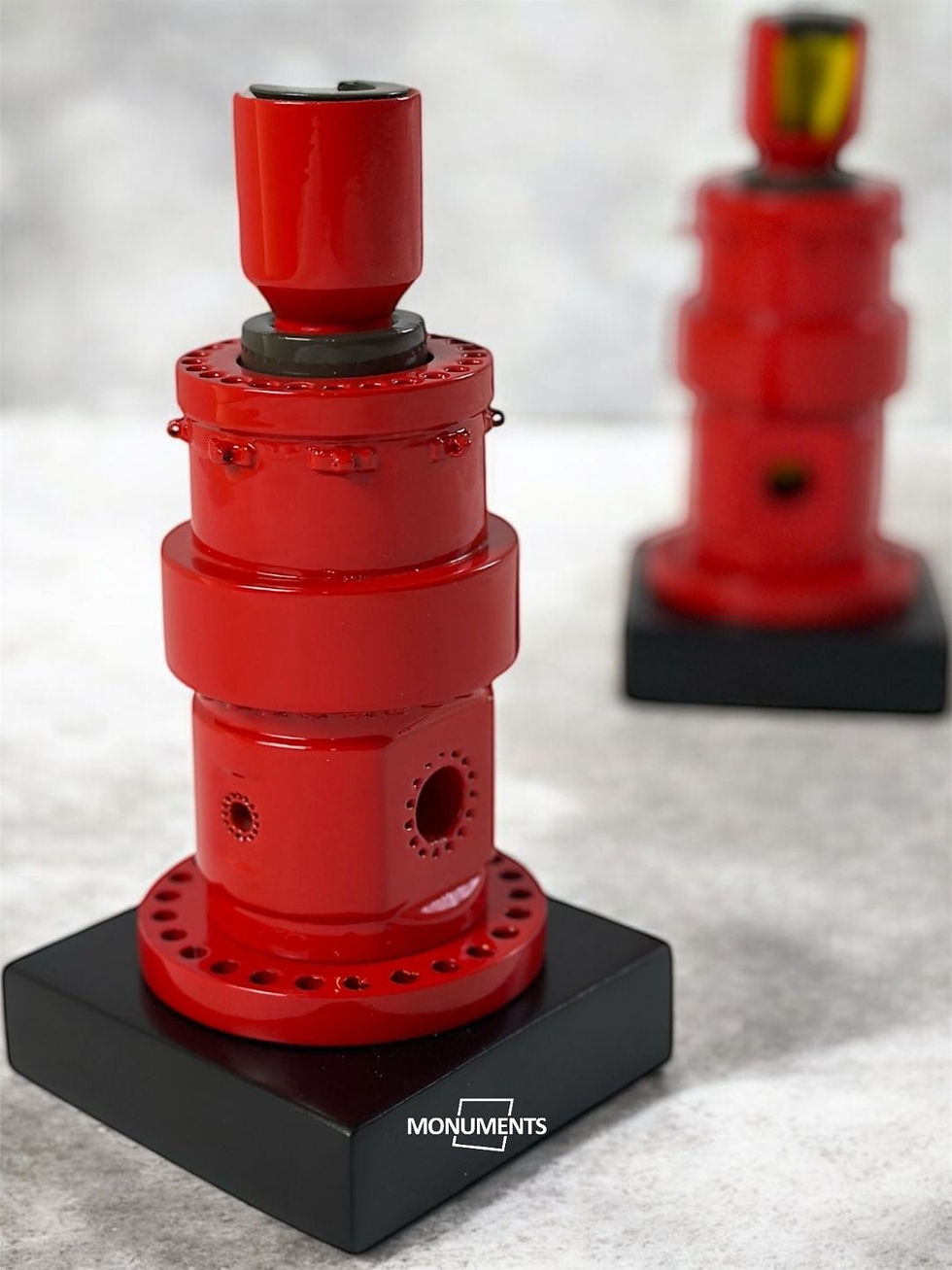 VIP 3D Printed Giveaway finished in a glossy, vibrant red. In industrial design, color is never accidental.
