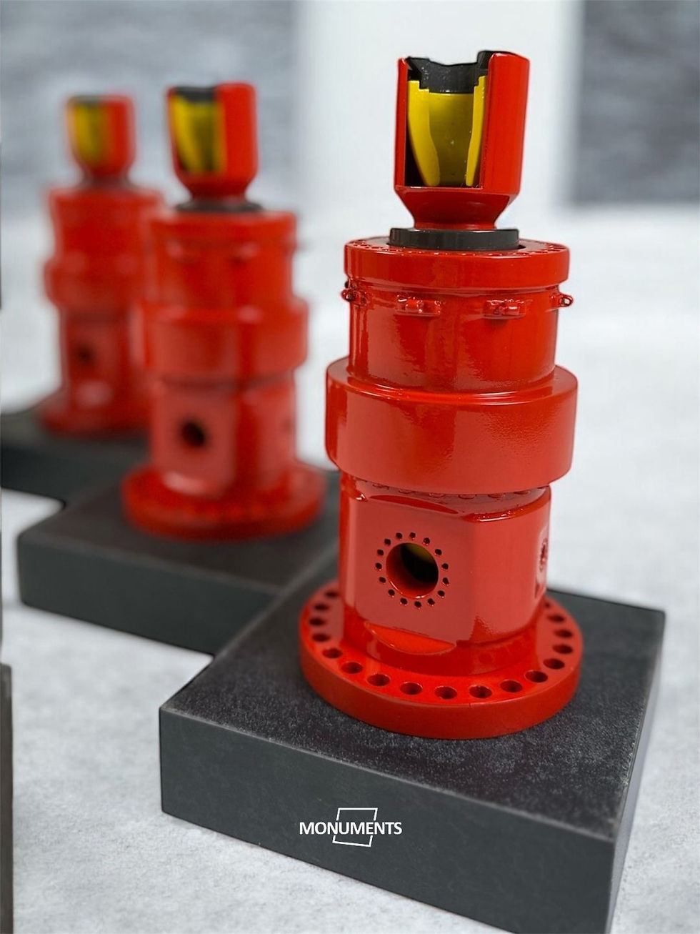 3D printed giveaway O&G tool by Monuments for 3D Printing Services, Made in Saudi Arabia