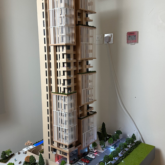  مجسم معماري عقاري مصغر من إنتاج شركة مونومنتس معالم، صنع في المملكة العربية السعودية Architectural real estate scale model by Monuments, manufactured in Saudi Arabia