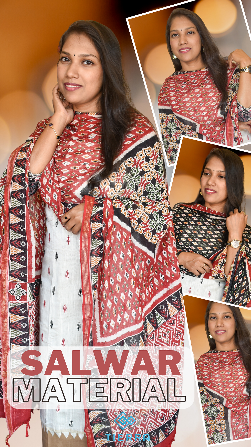 Slub Cotton Salwar Material ( Product Code: TTD231150 ).