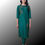 Thumbnail: GREEN TRADITIONAL EMBROIDERED KURTI WITH BOTTOM
