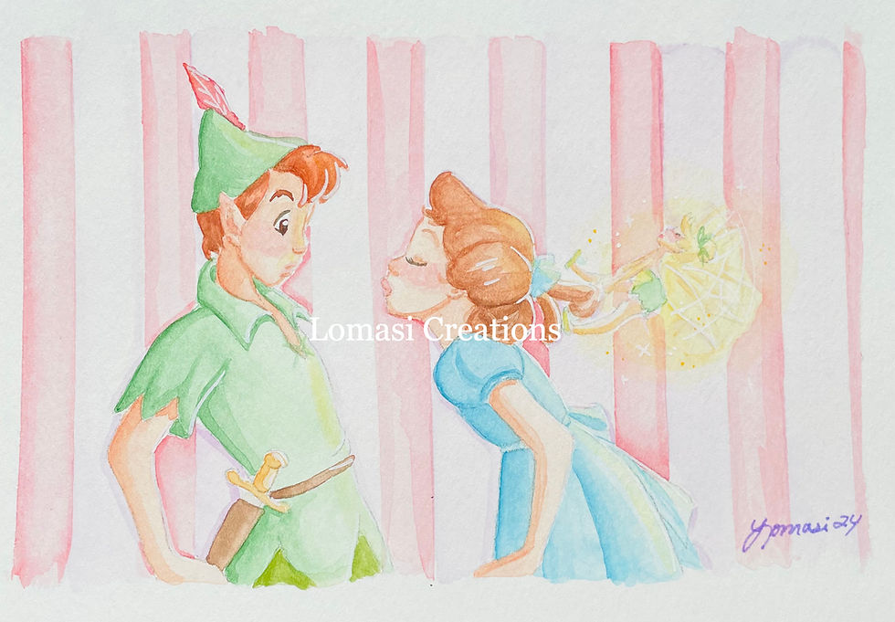 A Kiss for Peter/Tink's Tantrum (Print)