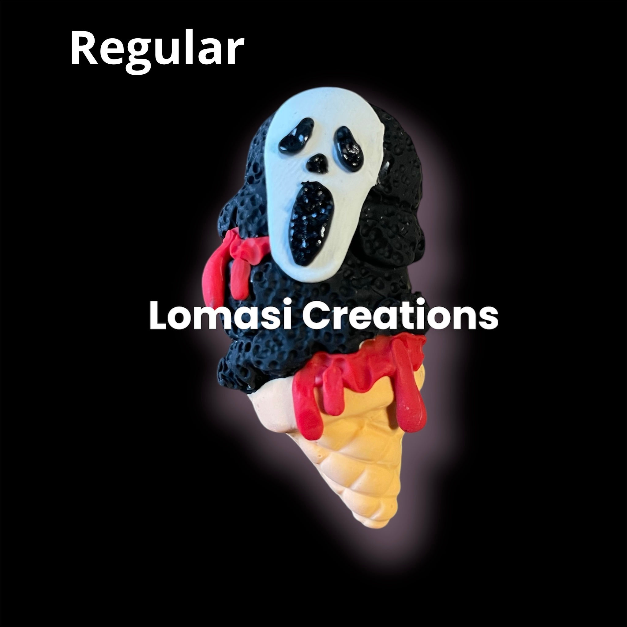 Ice Scream (With Cherry Syrup) Magnet