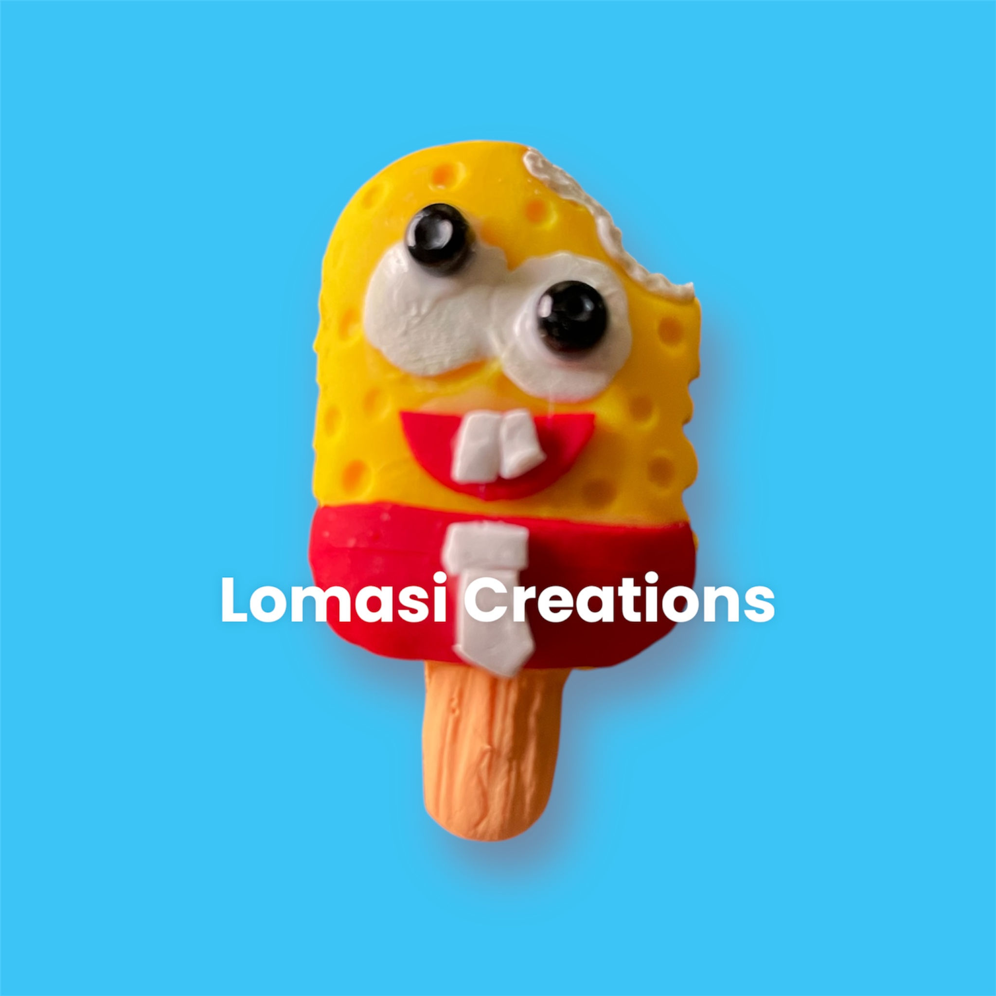 Sponge Bob Flavored Ice Cream Magnet