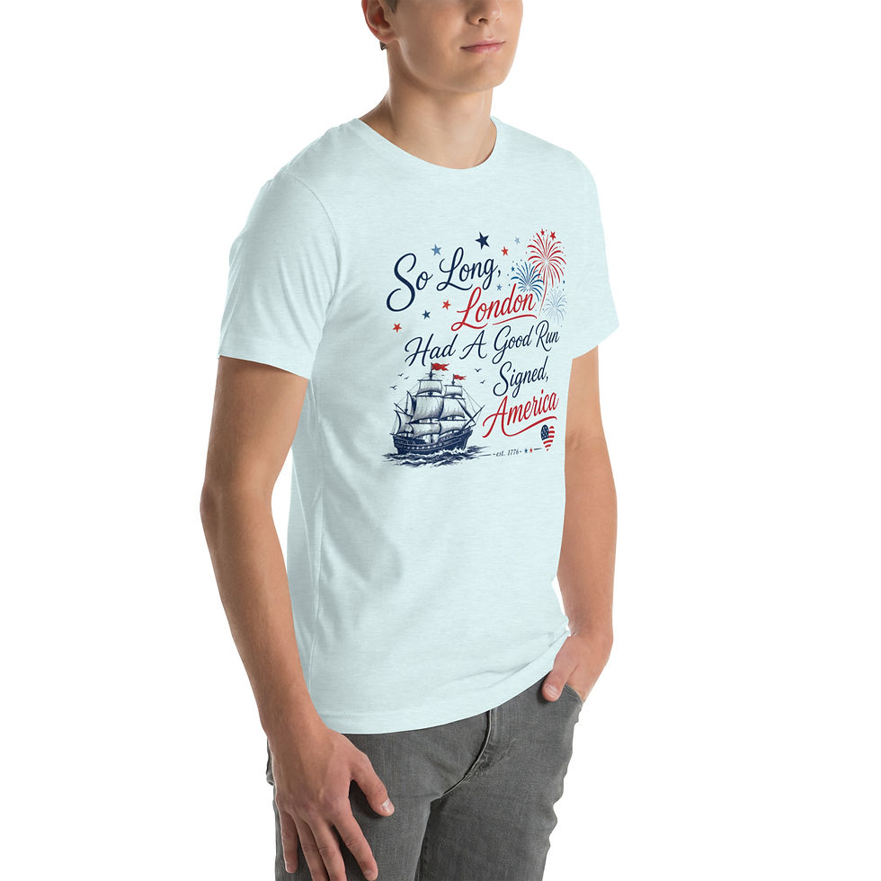 Thumbnail: Unisex "So Long, London" Tee
