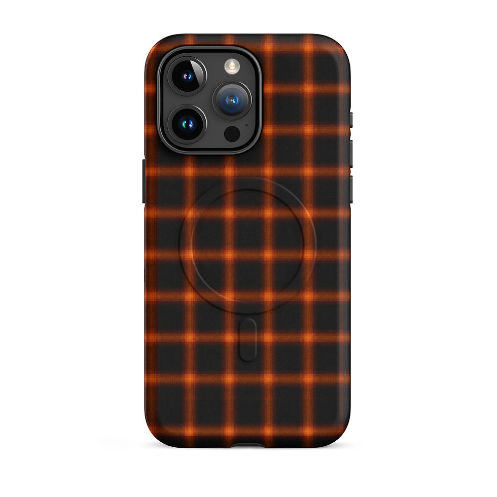 Thumbnail: Evermore Plaid MagSafe® tough case for iPhone®