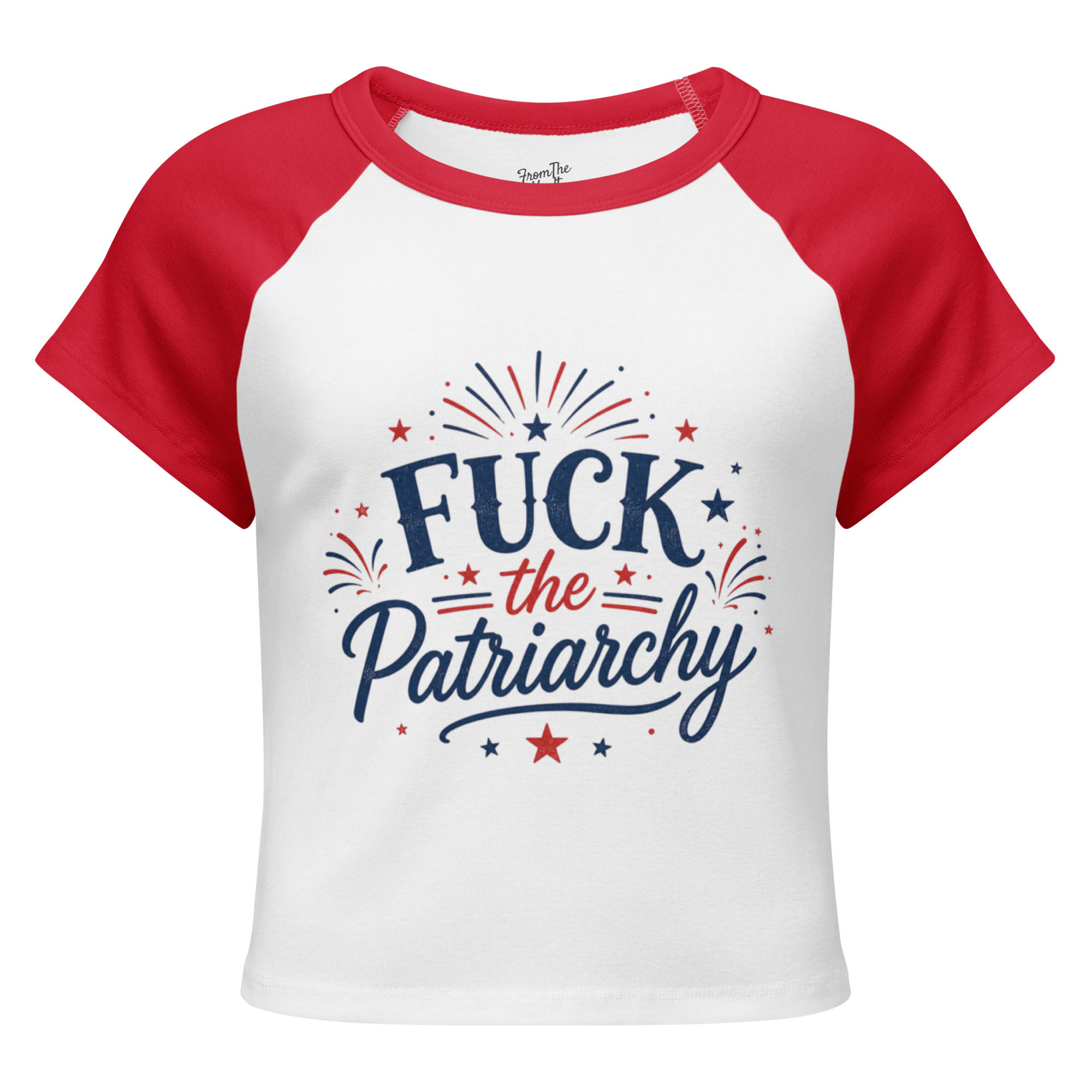 Women’s "Fuck The Patriarchy" baby tee