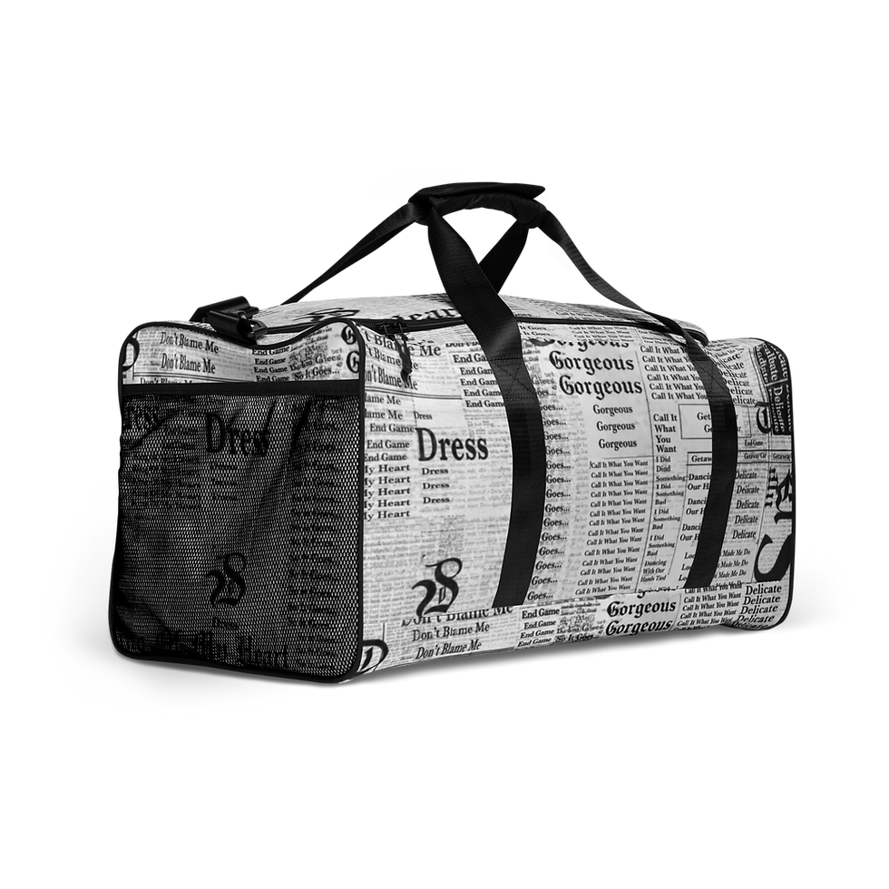 Thumbnail: Newsprint Duffel