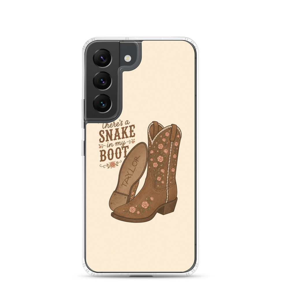 Thumbnail: "Snake in my Boot" Clear Case for Samsung®