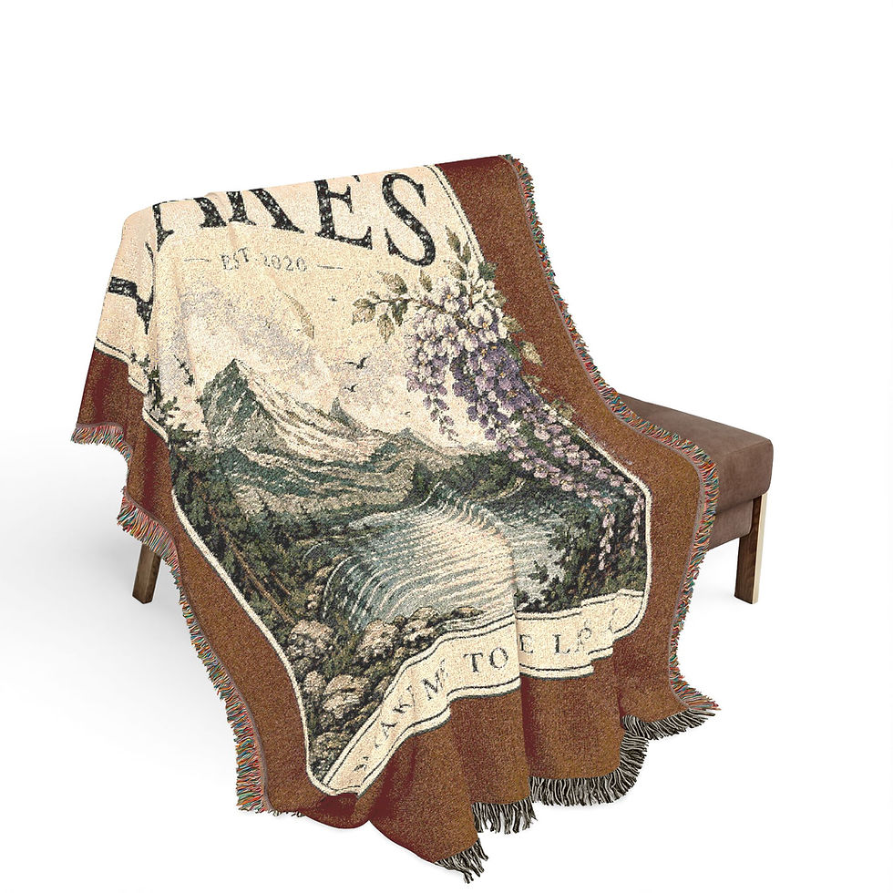Thumbnail: The Lakes Woven Blanket