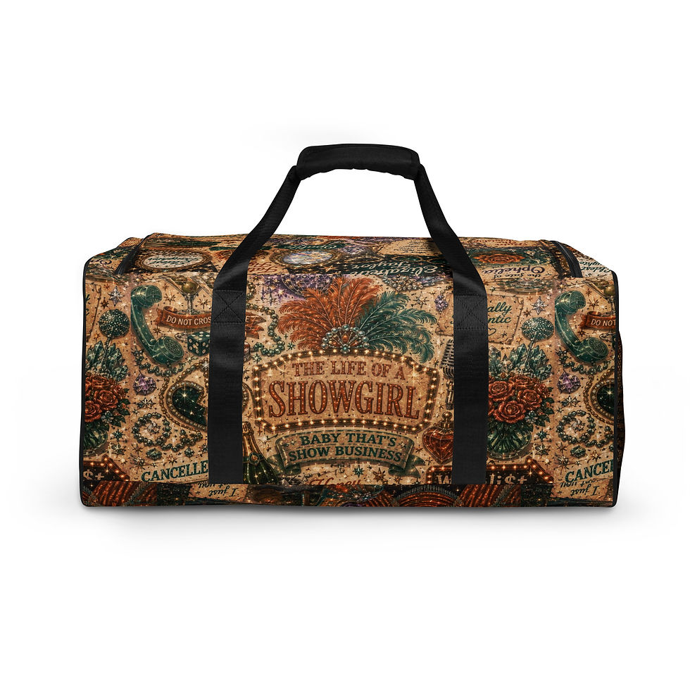 Thumbnail: The Life of a Showgirl Duffle bag