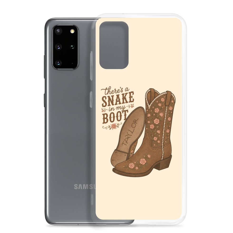Thumbnail: "Snake in my Boot" Clear Case for Samsung®