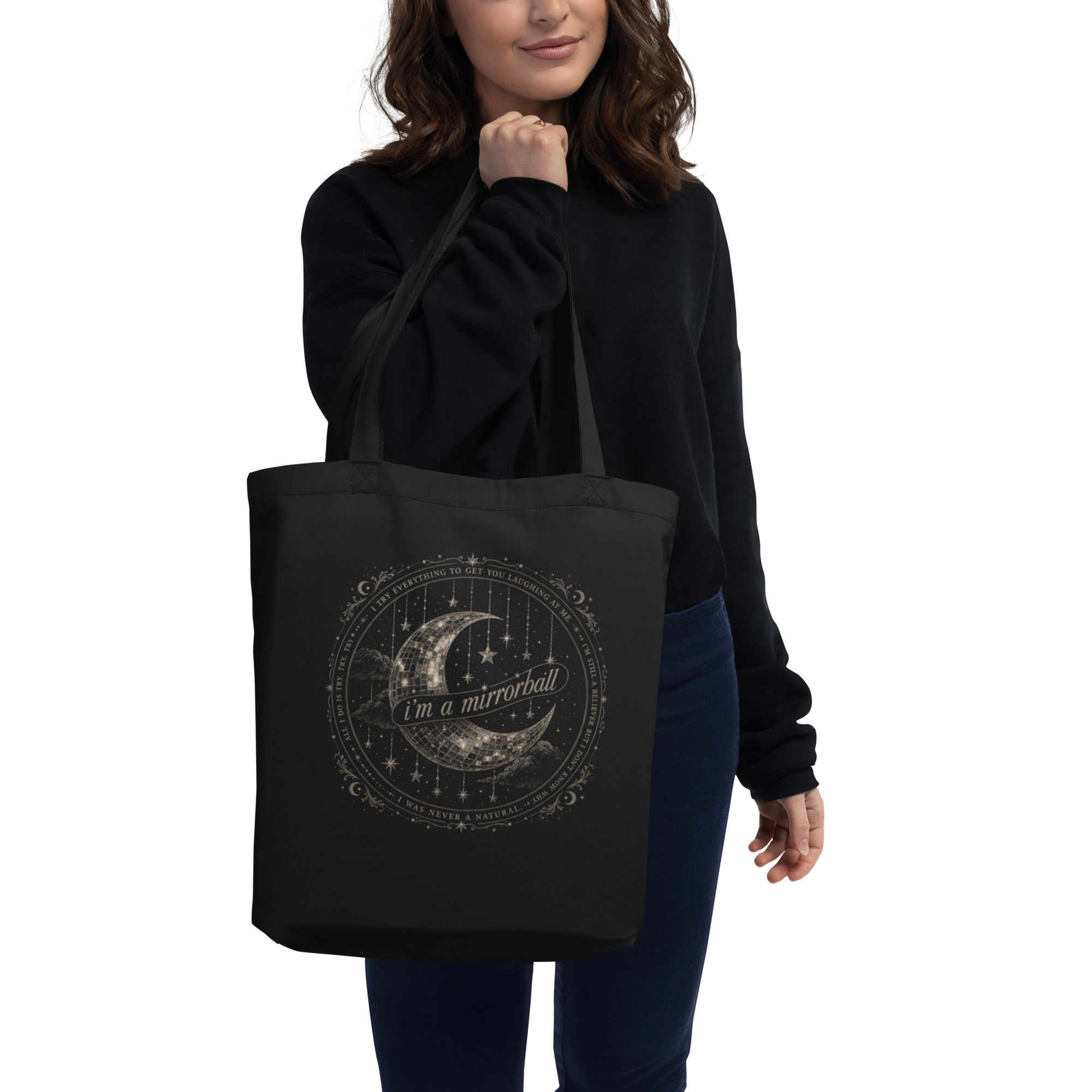 "I'm a Mirrorball" Eco Tote Bag