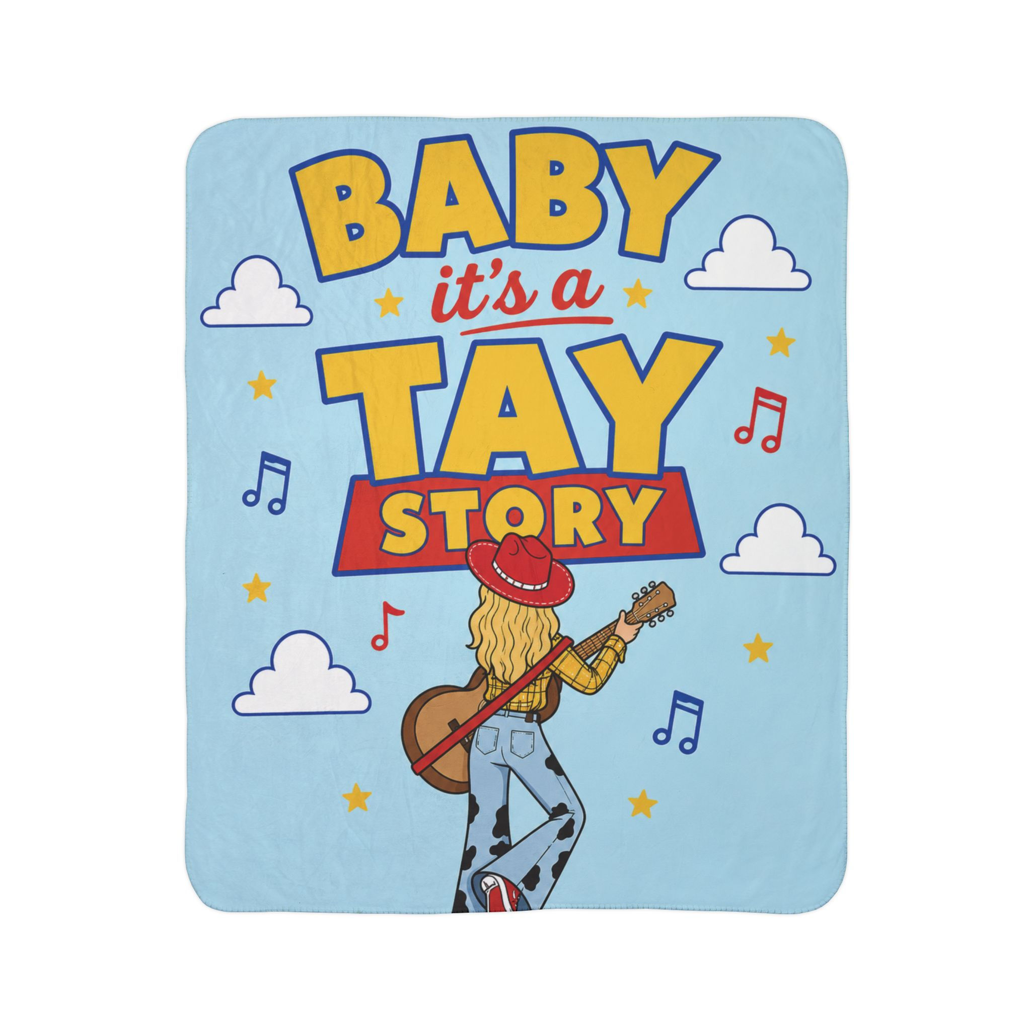Baby it’s a Tay Story Sherpa Blanket