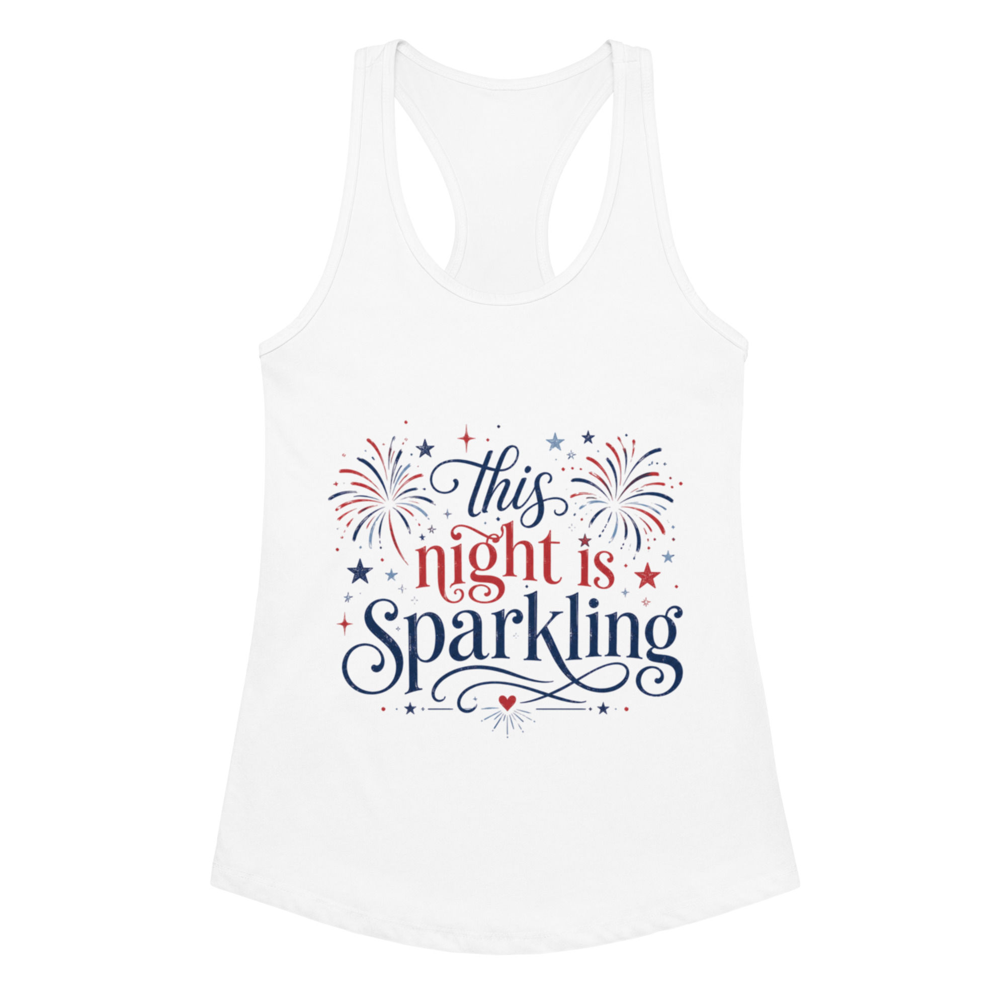 Women’s "Enchanted" fitted racerback tank top