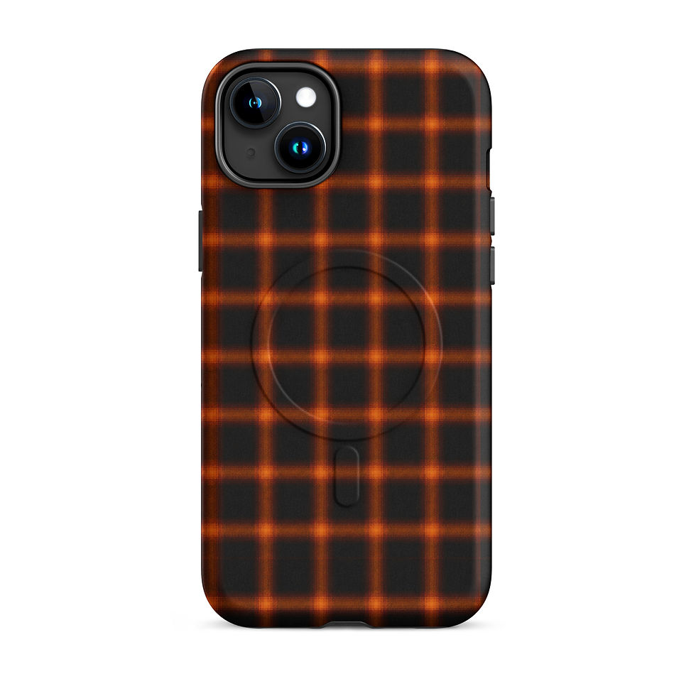 Thumbnail: Evermore Plaid MagSafe® tough case for iPhone®