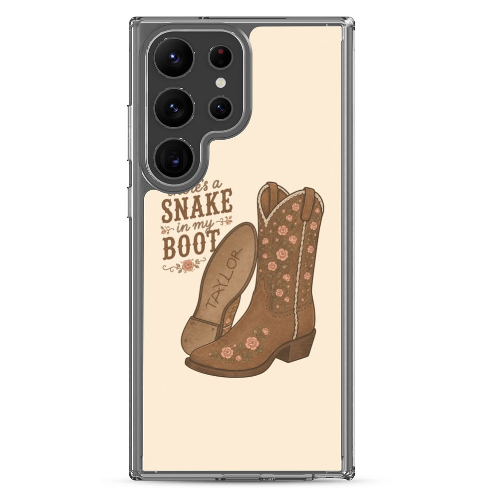 Thumbnail: "Snake in my Boot" Clear Case for Samsung®
