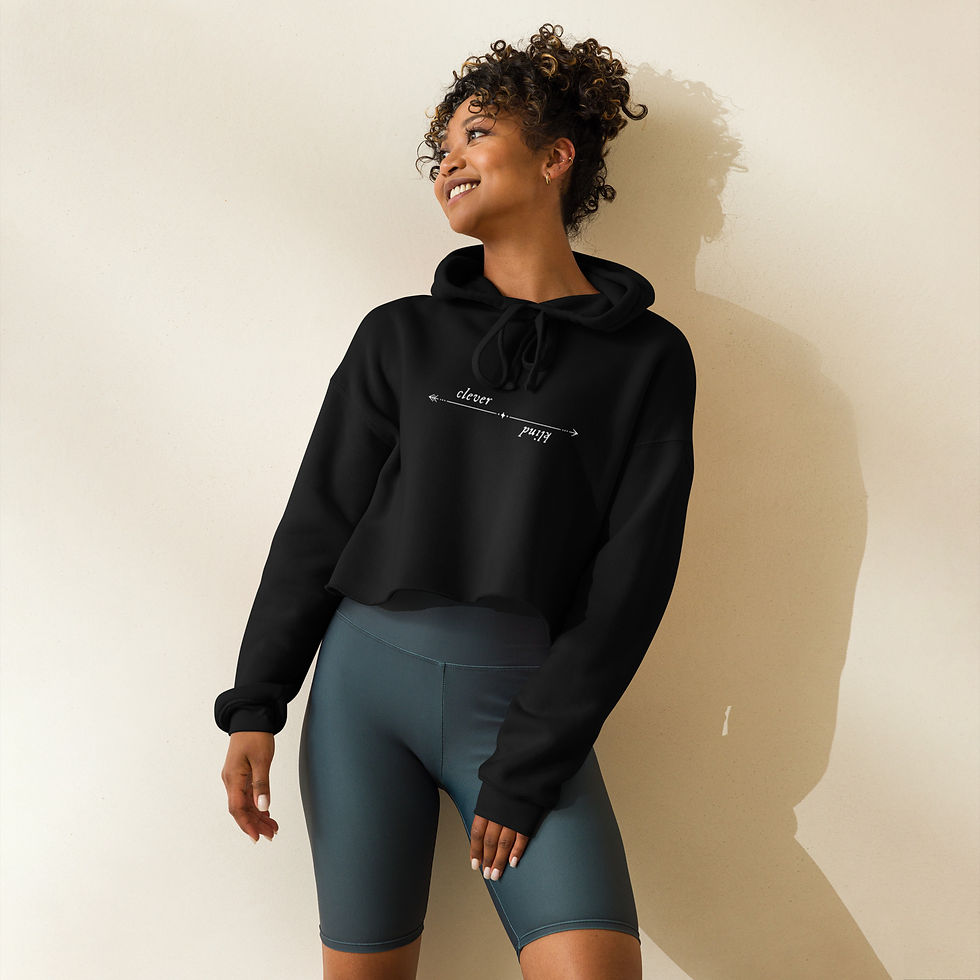 Thumbnail: "Marjorie" Crop Hoodie