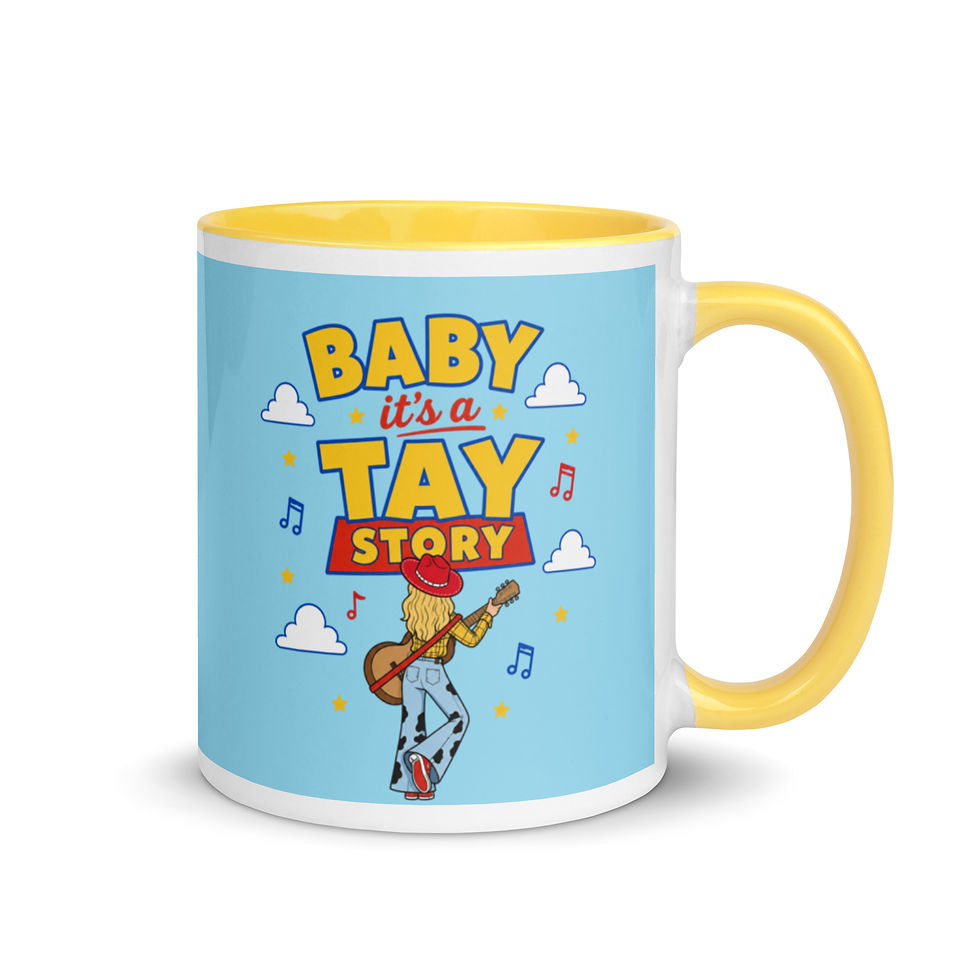 Thumbnail: "Baby It's A Tay Story" Mug