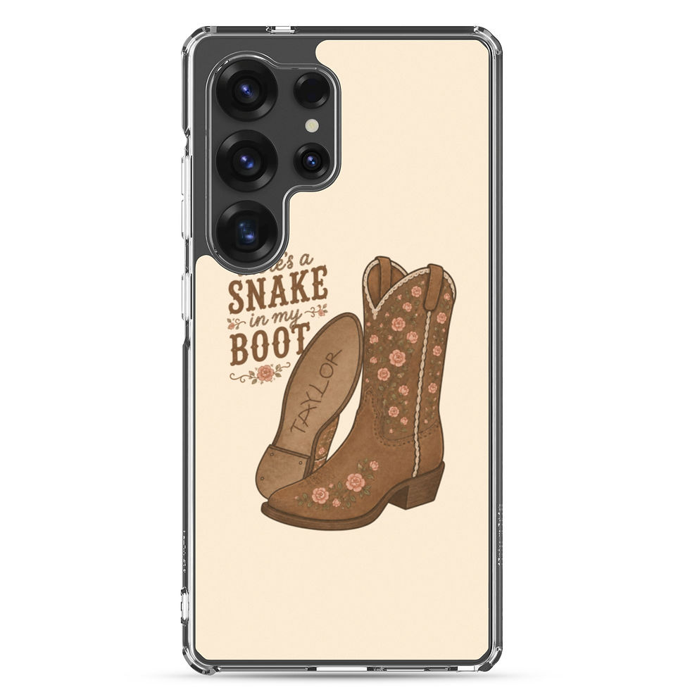 Thumbnail: "Snake in my Boot" Clear Case for Samsung®