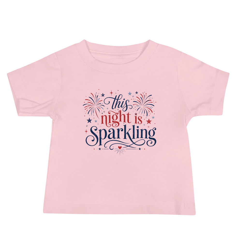 Thumbnail: Baby "Enchanted" Jersey Short Sleeve Tee