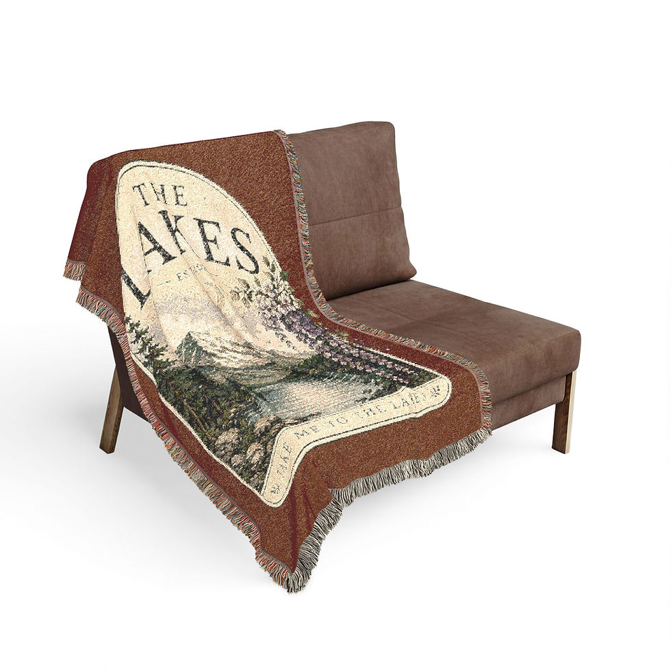Thumbnail: The Lakes Woven Blanket