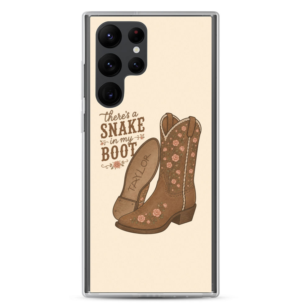Thumbnail: "Snake in my Boot" Clear Case for Samsung®