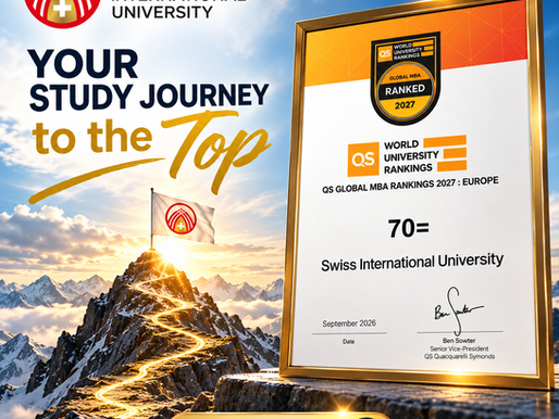 🎓 A New Milestone for Swiss International University!