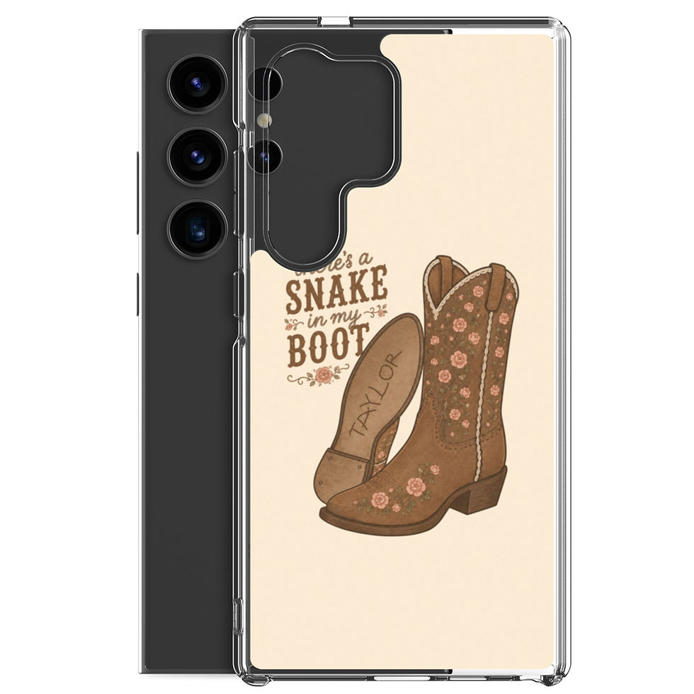 Thumbnail: "Snake in my Boot" Clear Case for Samsung®