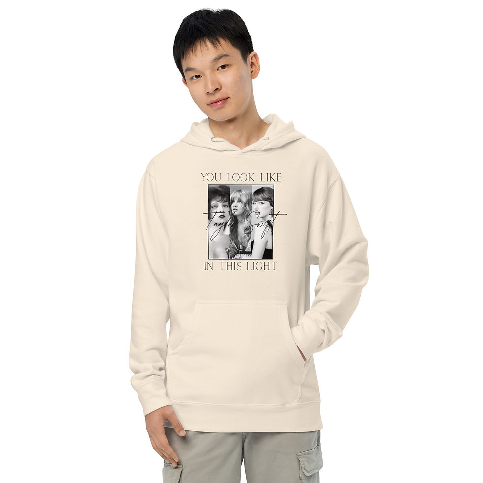 Thumbnail: Clara Bow Unisex midweight hoodie