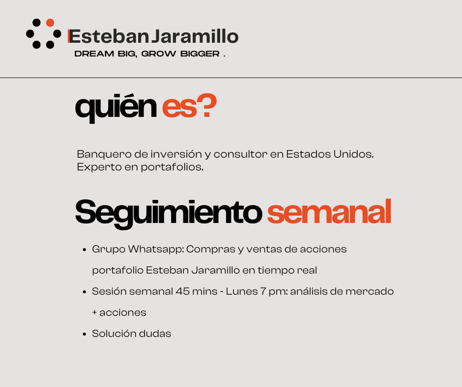 Membresía Semanal Mercado Bursátil - Duración: 3 MESES