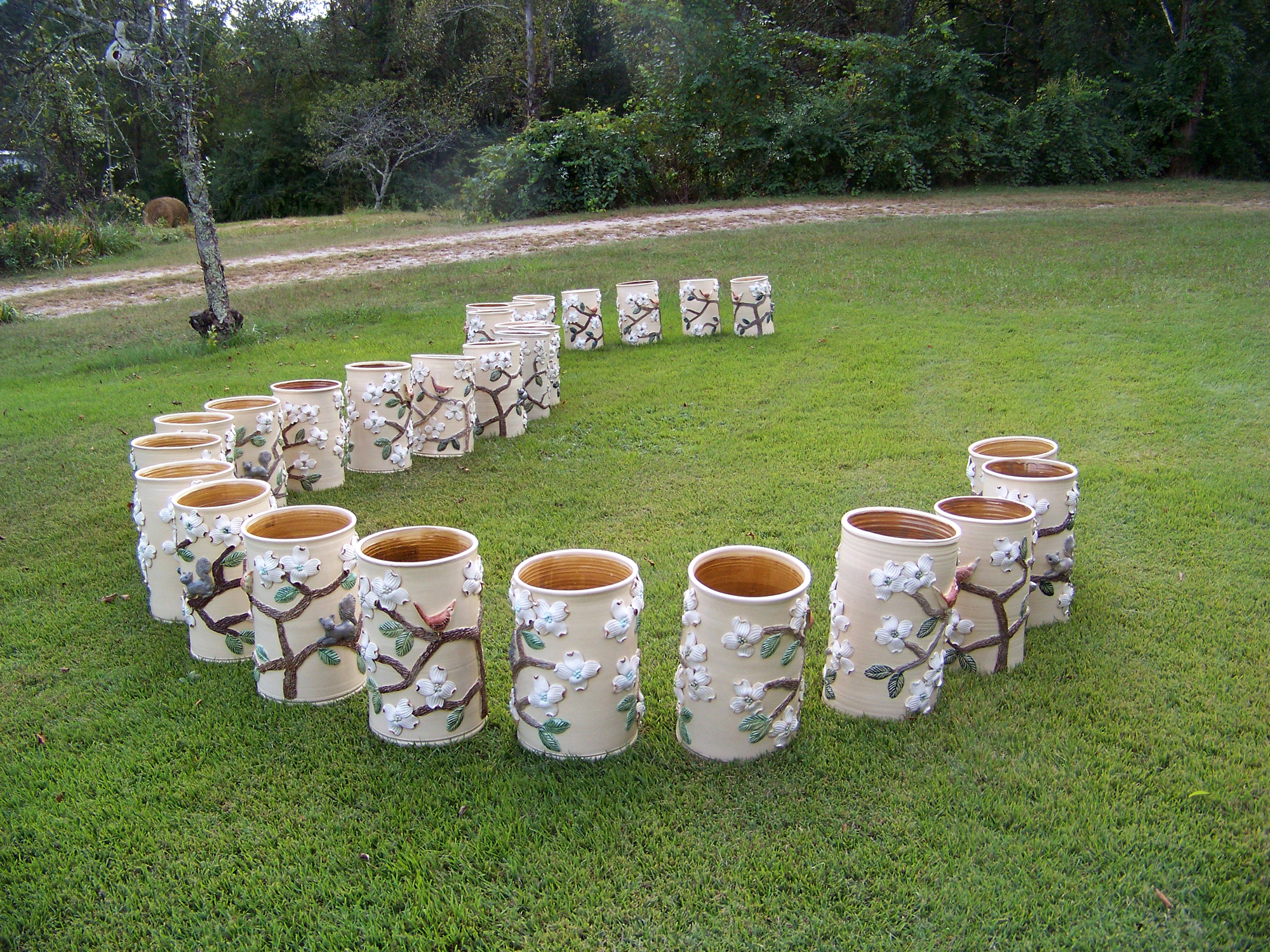 28 umbrella stands commission
