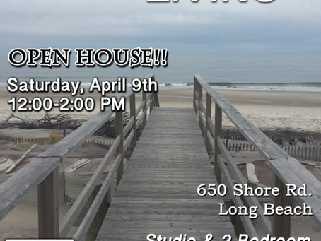 Open House April 9, 2016, 12pm-2pm
