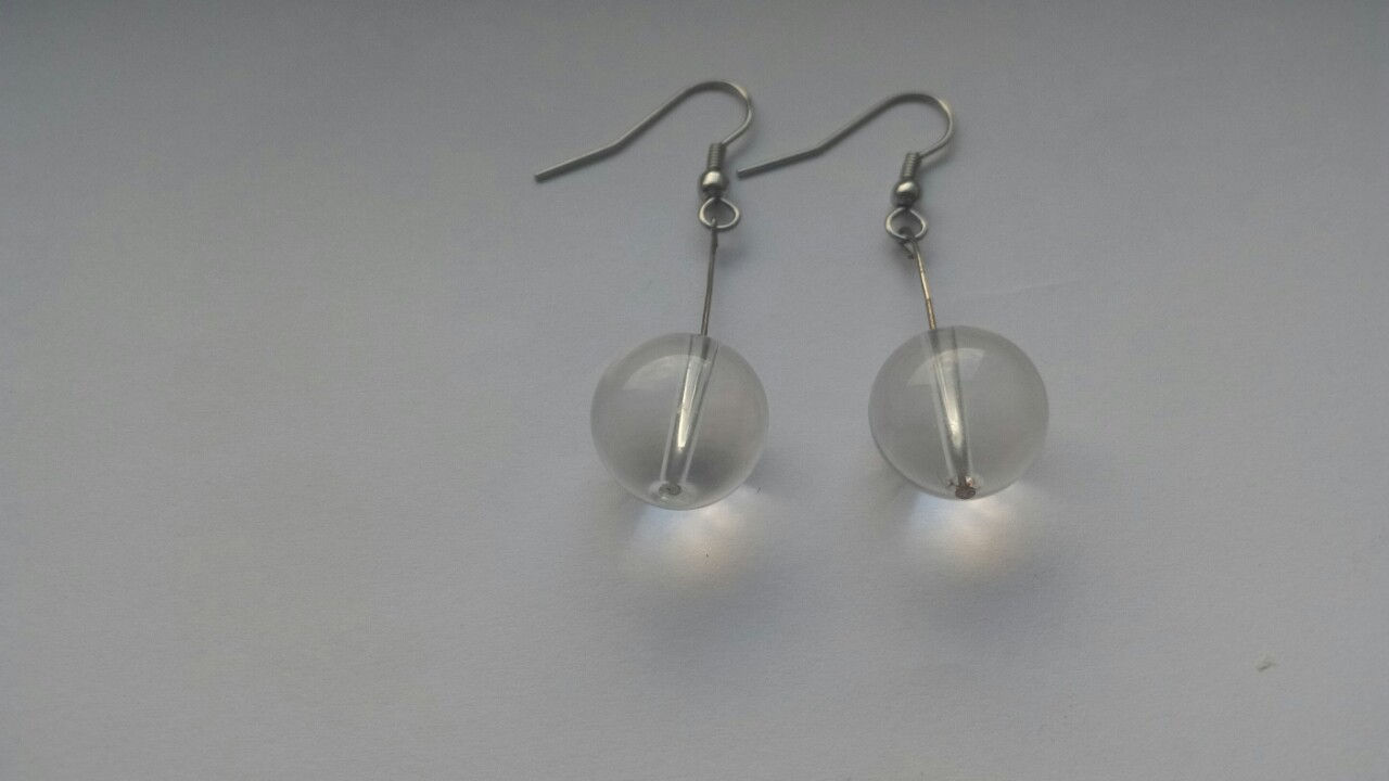 Ohrringe (Bergkristall)