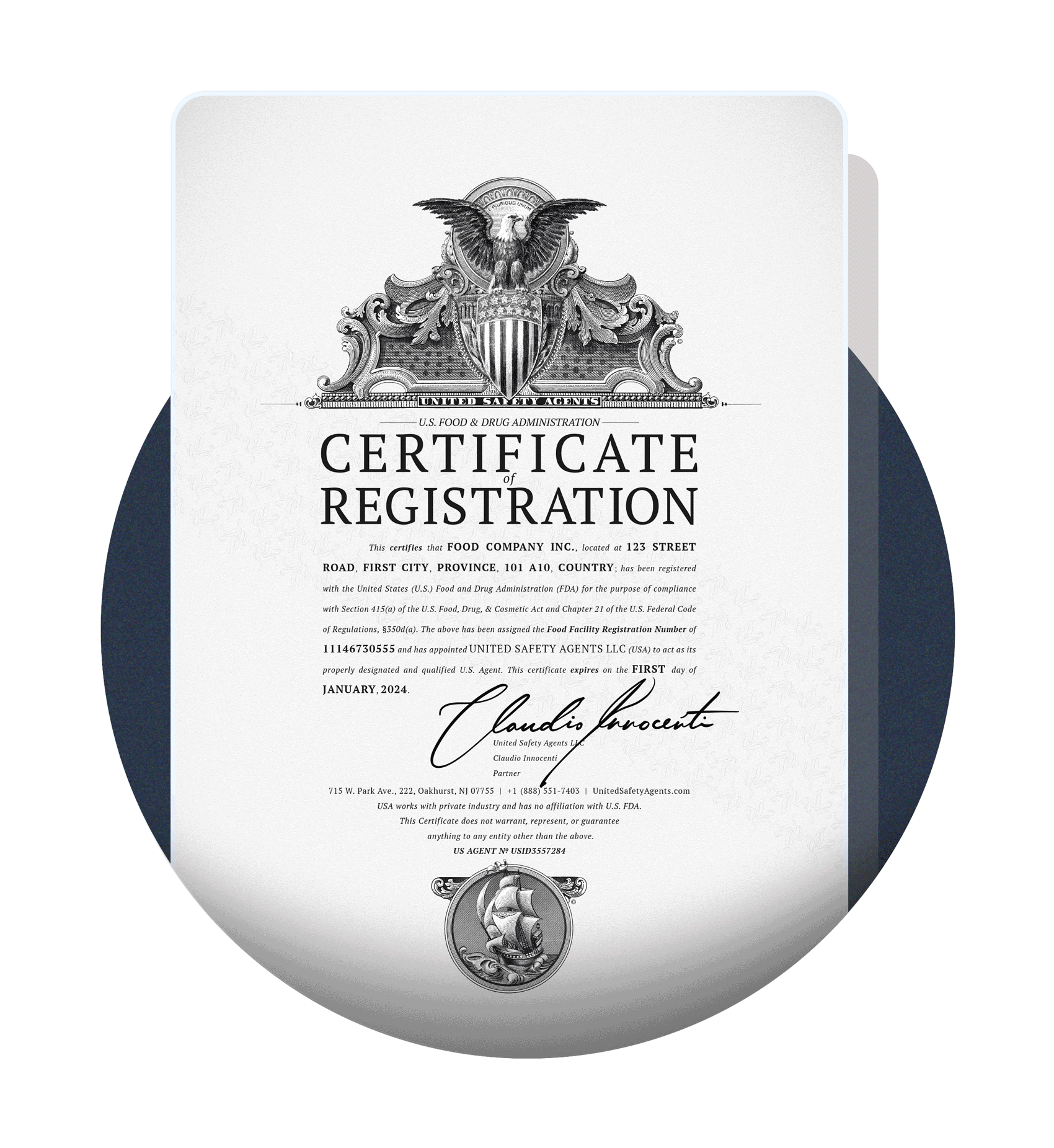 Icons_Animated-FDA_Registration_Portal-United-Safety-Agents_FSVP.gif