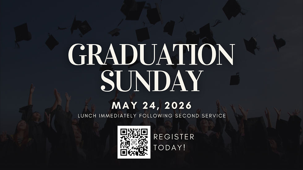 Graduation Sunday