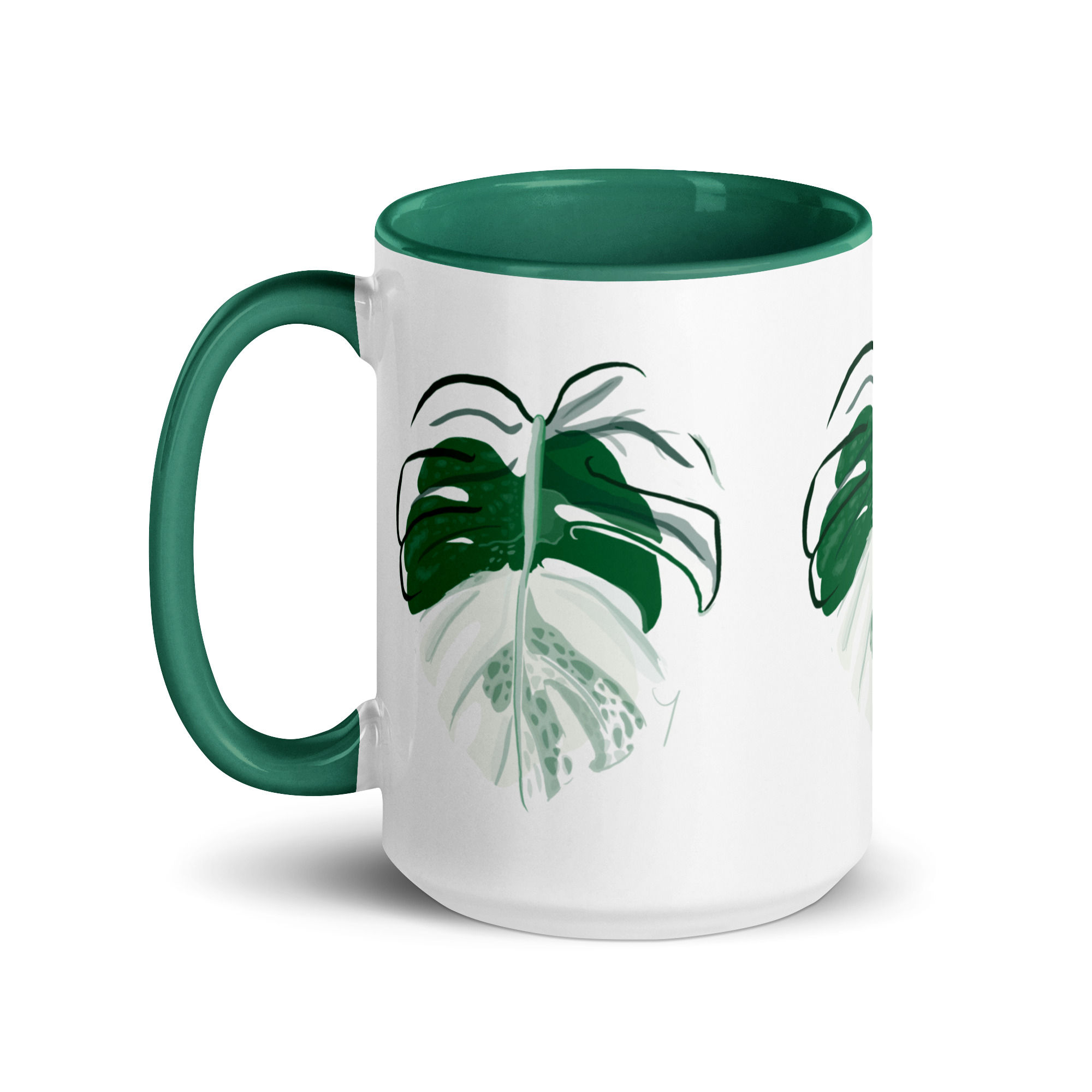 Monstera Delight | 15 oz Coffee Mug