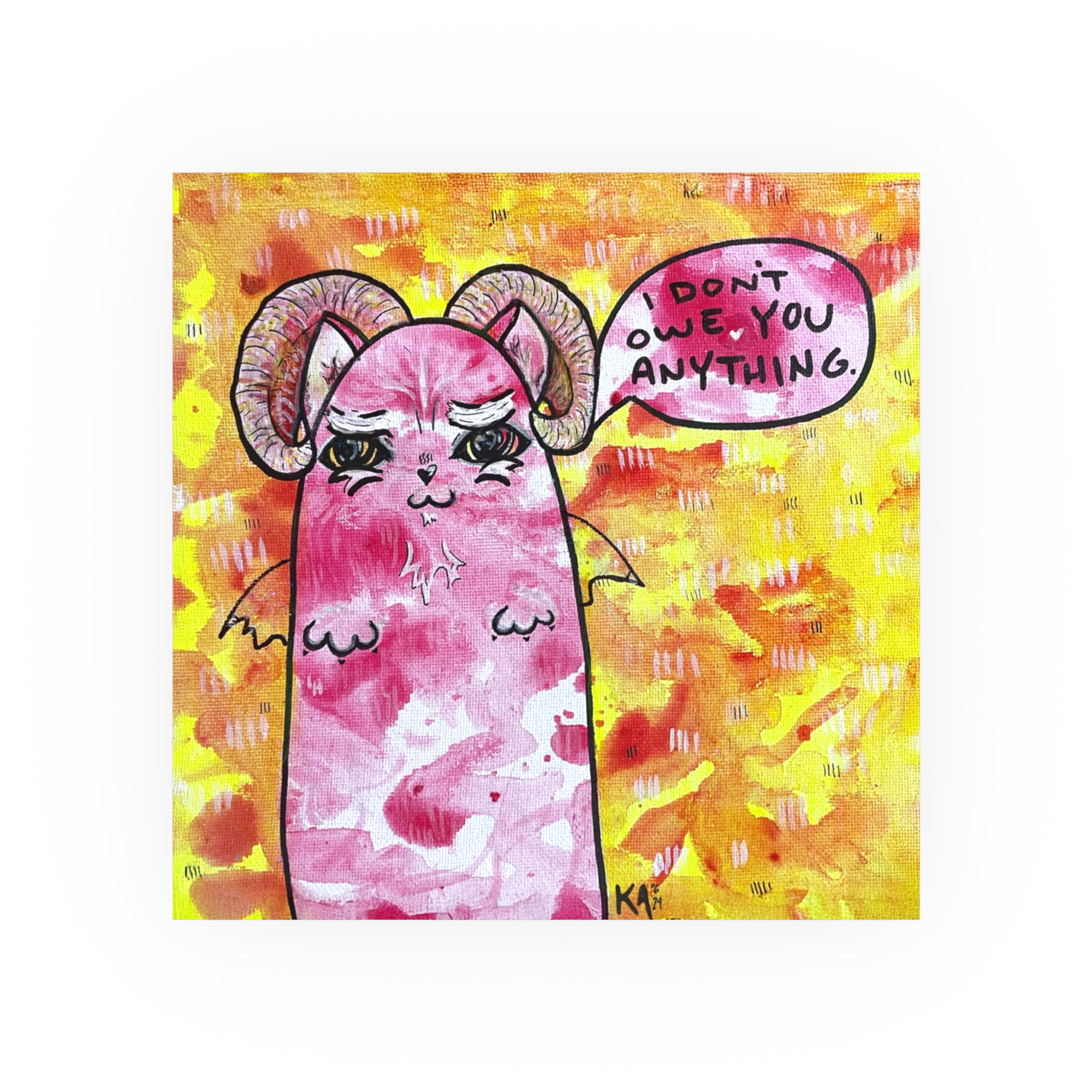 I Don't Owe You Anything | Fine Art Print