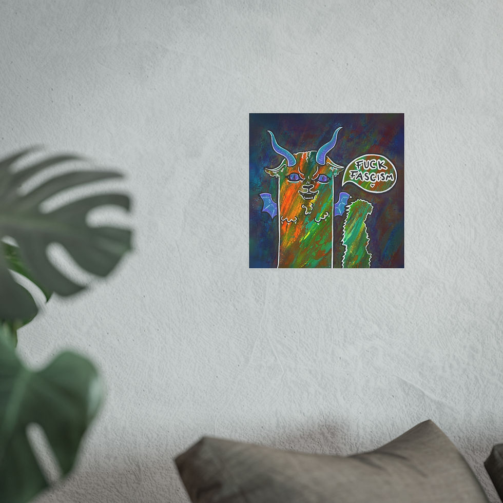 Thumbnail: FUCK FACISM | Fine Art Print