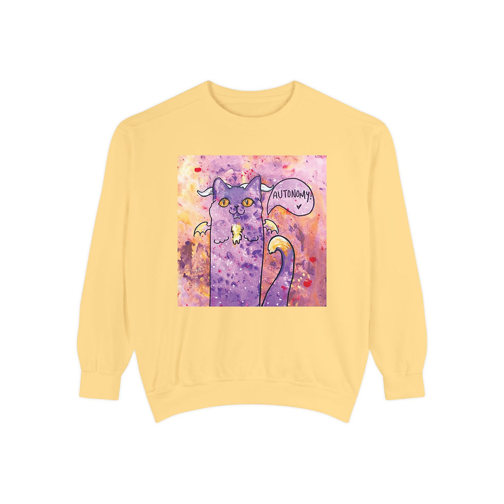 Thumbnail: Autonomy! | 100% Cotton Sweatshirt