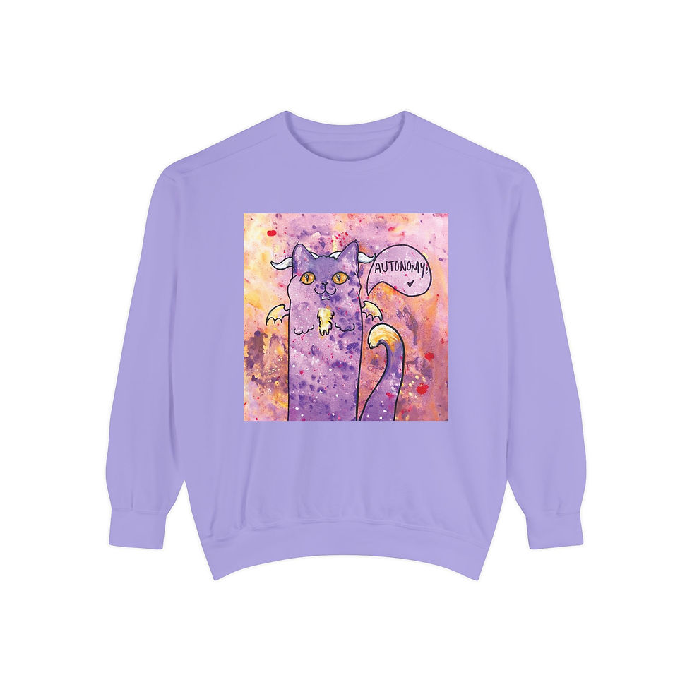 Thumbnail: Autonomy! | 100% Cotton Sweatshirt
