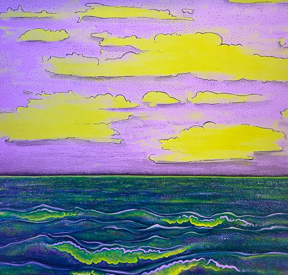 Thumbnail: Neon Splash | 12"x12"