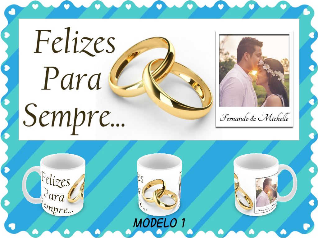 Caneca Casamento Coleção 1