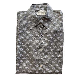 Shirt . Block Printed
