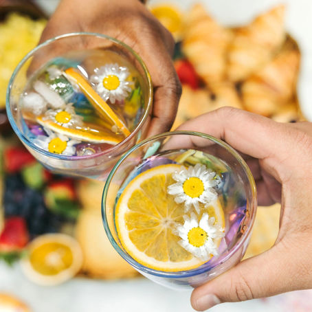 Spring Has Sprung With This Chic & Easy Floral-Inspired, Brunch Cocktail
