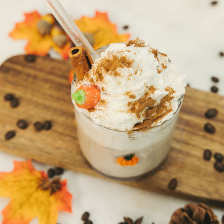 The Ultimate Fall Beverage: Pumpkin Spice Iced Latte...