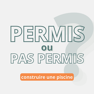 Faut-il un permis d'urbanisme pour construire une piscine