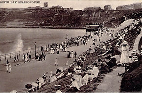 Scarborough North Bay, North Bay Pier 1869-1889/1905, Castle Keep 1164+