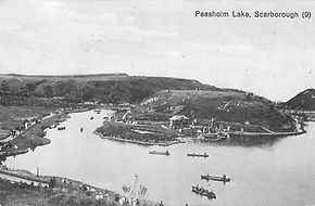 Peasholm Park 1912+, Peasholm Lake 1912+
