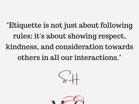 Beyond Rules: The True Essence of Etiquette.